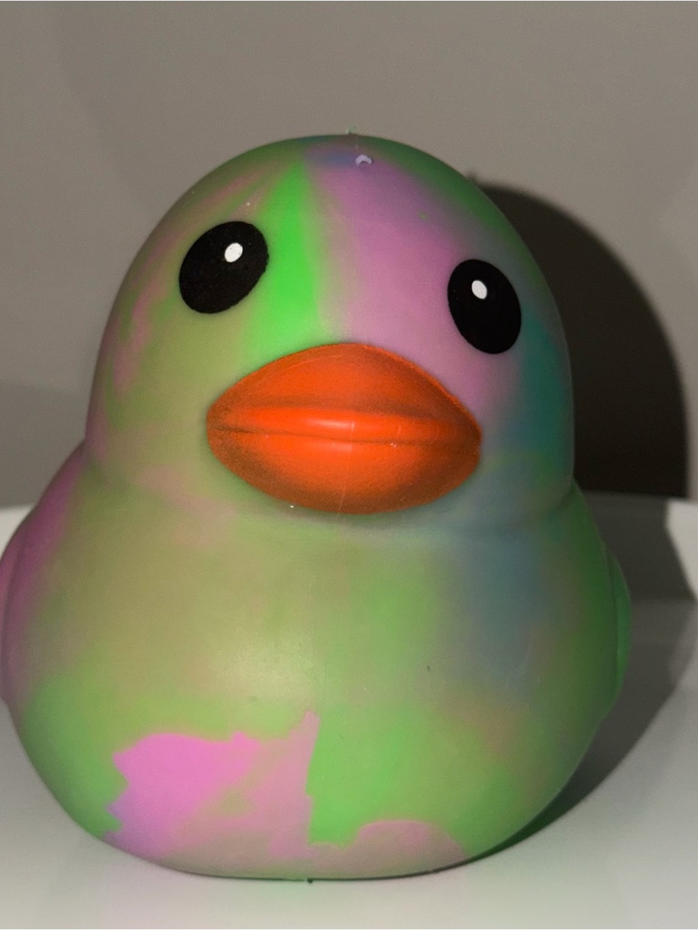 Squeeezy Jumbo Squishy Duck Tie-Dye Toy